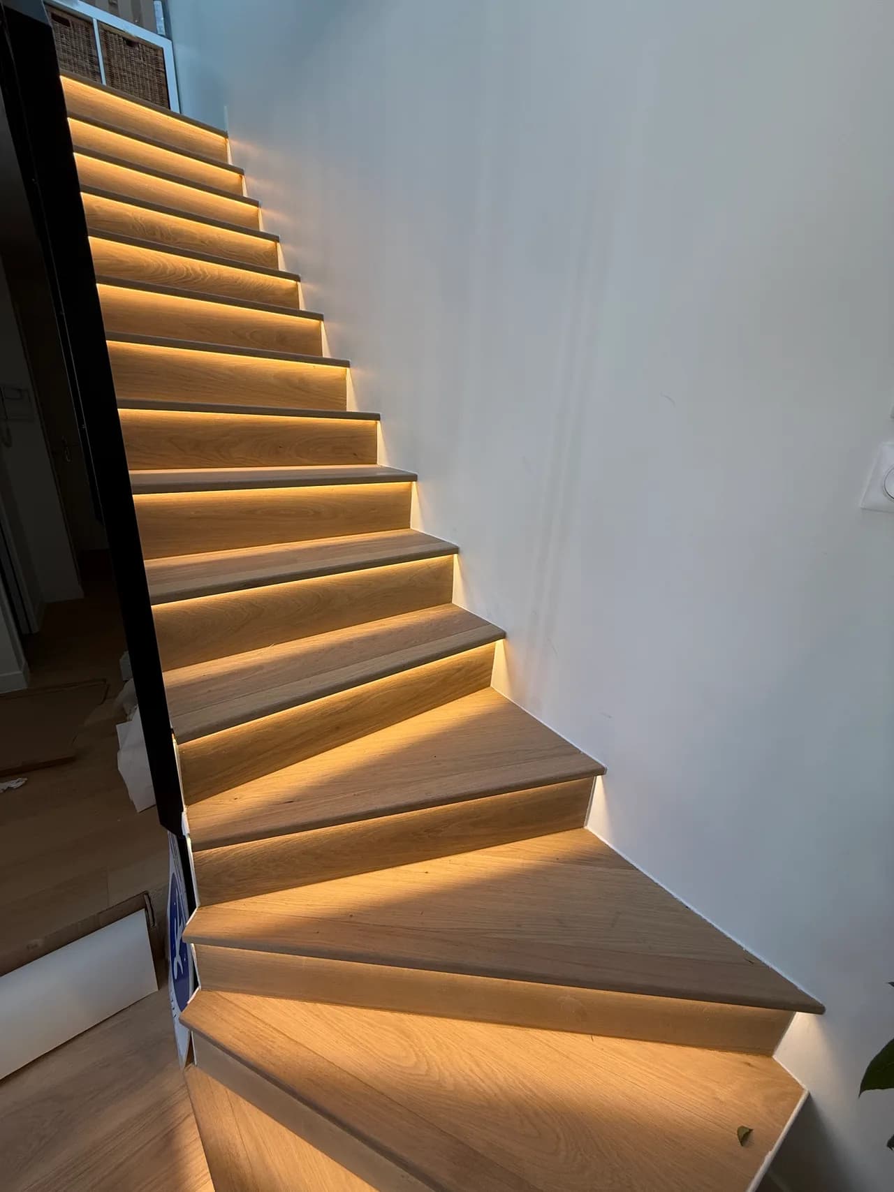 Restauration d'escalier — après